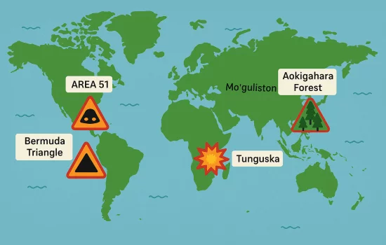 Dunyo tarixidagi eng sirli va xavfli hududlar