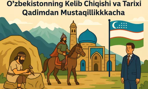 O‘zbekistonning kelib chiqishi va tarixi