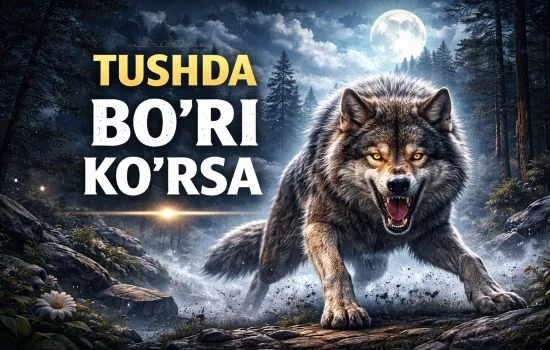 Tushda bo‘ri ko‘rish nimani anglatadi?