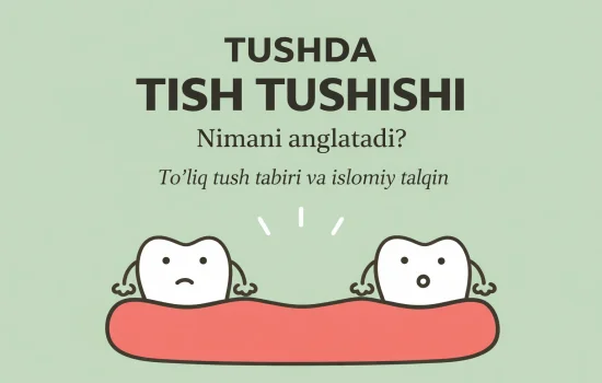 Tushda tish tushishi nimani anglatadi?