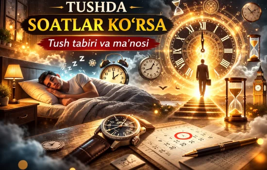Tushda soat ko‘rish