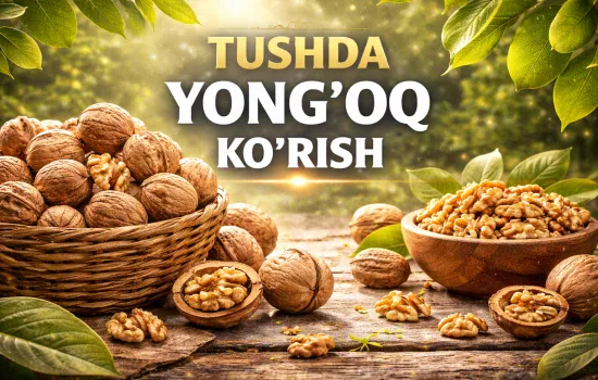 Tushda yong‘oq ko‘rish nimani anglatadi?