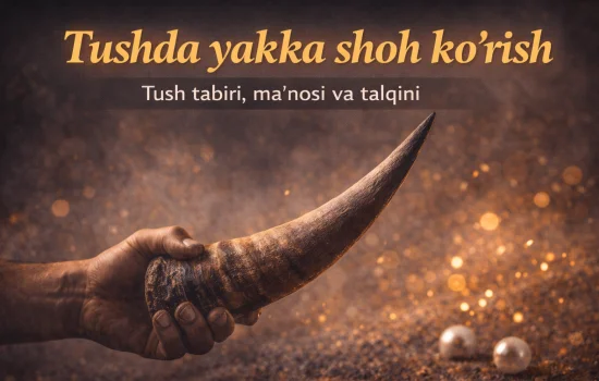 Tushda yakka shox ko‘rish